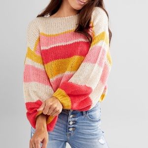 BillaBong stripped sweater